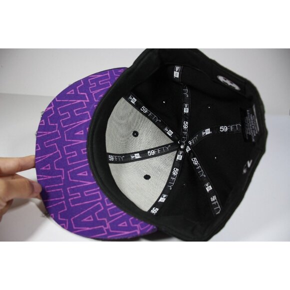 New Era x Joker Batman Smile Baserball Cap Hat 7 3/4 RARE A1476 - Picture 7 of 9